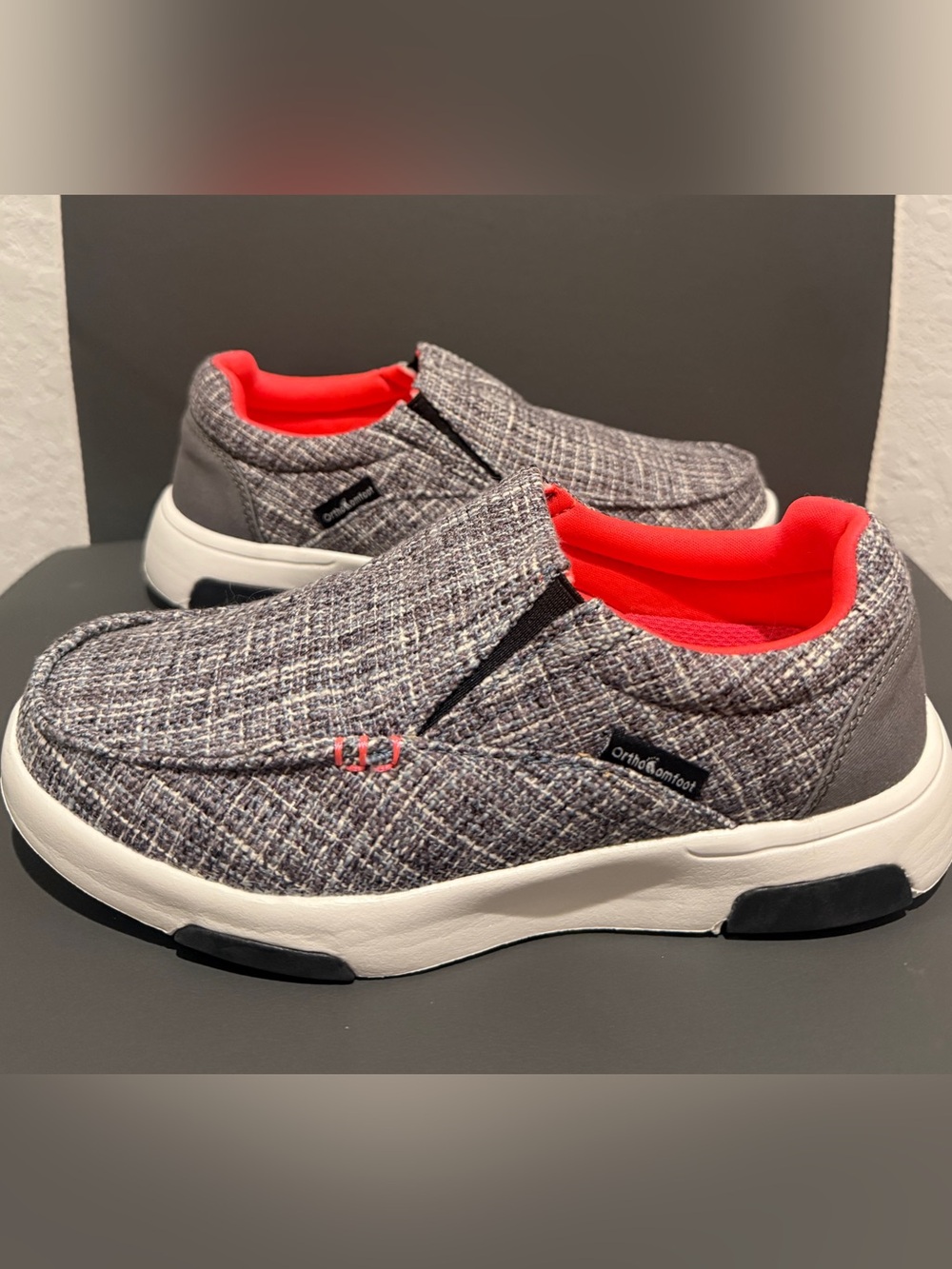 OrthoComfoot Women's Orthopedic Slip-On Walking Shoes | Size 6